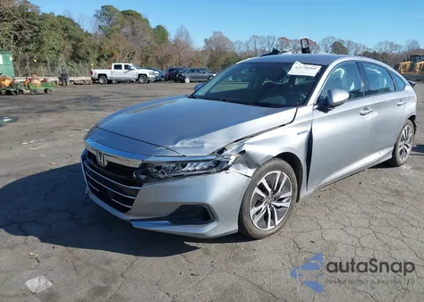 2021 Honda Accord Hybrid z USA, uszkodzony, nr VIN 1HGCV3F1XMA013159
